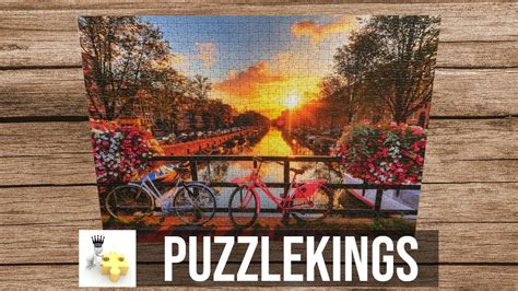 Bicycles In Amsterdam Puzzle Time Lapse Puzzle Kings Youtube