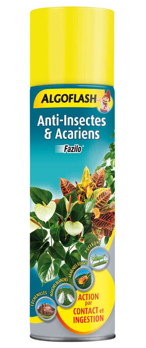 Insecticide Plantes Dintérieur Algoflash Gamm Vert