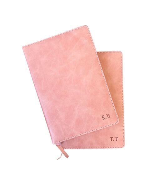 Personalised A5 Vegan Leather Notebook Etsy