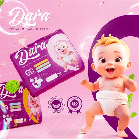 Dara Babe Diapers Packaging Design Images Behance