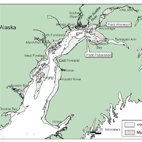 Cook Inlet Alaska Map: A Must-See Destination For Nature Lovers - World ...