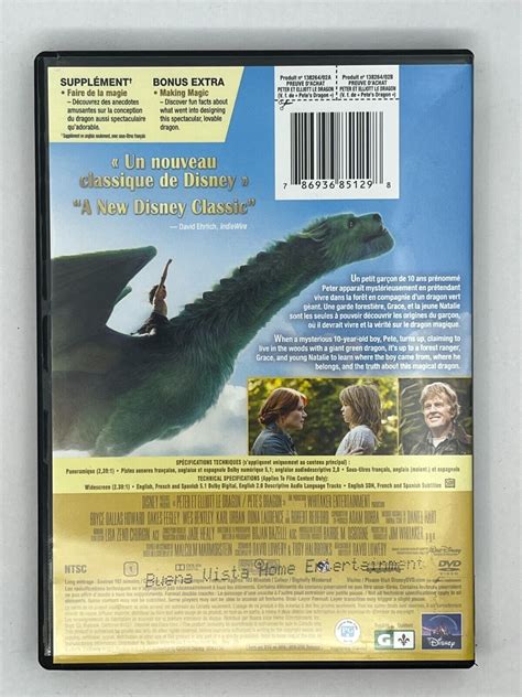 Petes Dragon Dvd Bilingual Disney Like New Ebay