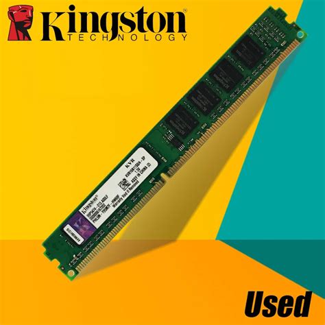 Used Kingston Desktop Pc Memory Ram Memoria Module Ddr2 800 667 Mhz Pc2