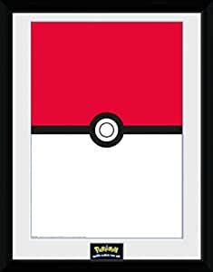 Amazon Gb Eye Ltd Pokemon Pokeball Framed Photograph X