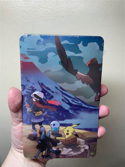 Pokemon Arceus Steelbook Case Only Video Gaming Video Games