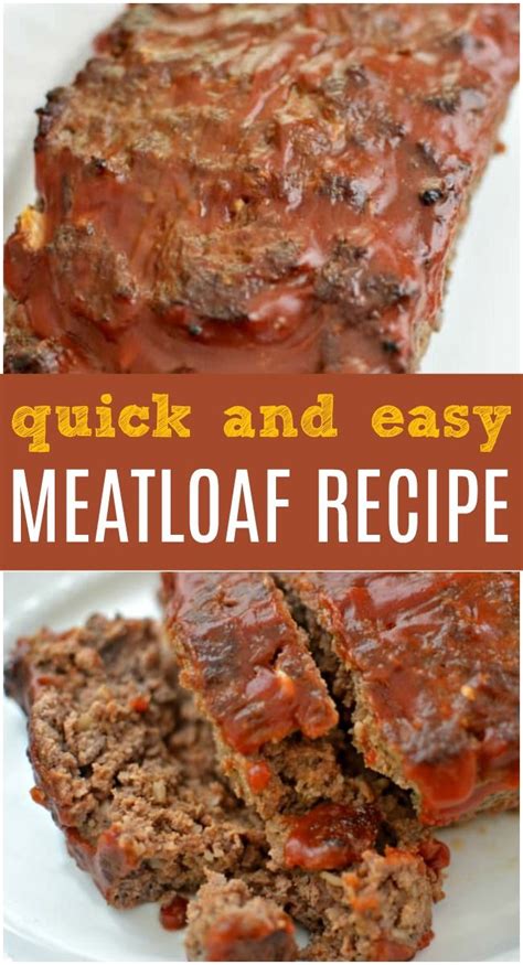 Easy Southern Meatloaf Recipe Recipe Meatloaf Recipes Classic