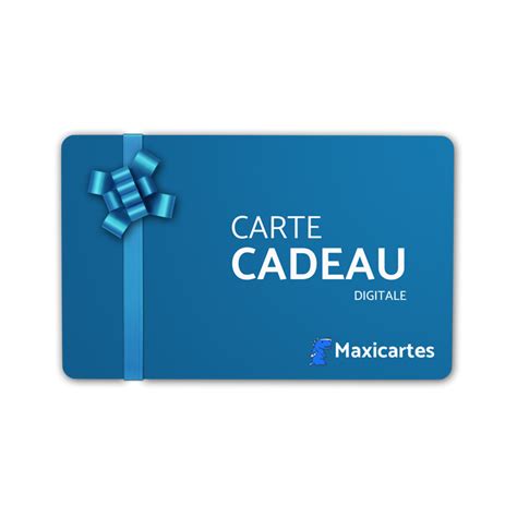 Carte Cadeau Maxicartes Offrez une carte cadeau à un proche