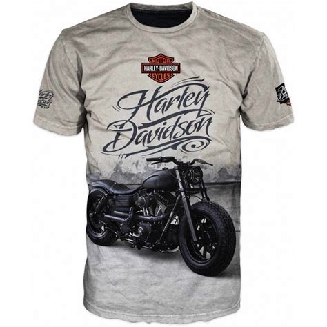 Nueva Camiseta 3D Harley Davidson Manga Corta Hombres Sueltos Niños Top