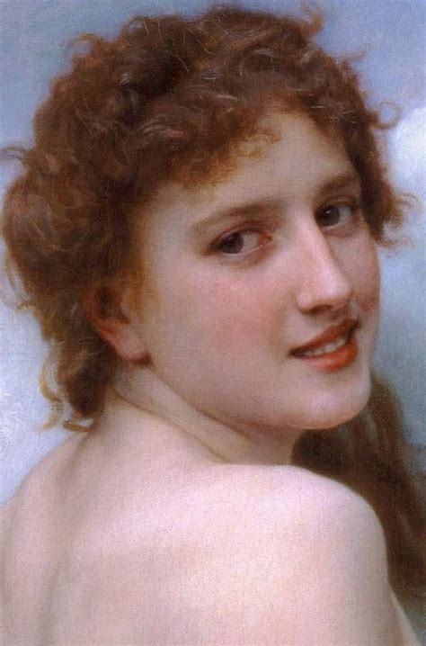 William Adolphe Bouguereau 1825 1905 La Vague Detail Full Painting