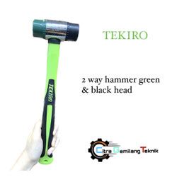 Jual TEKIRO Palu Kombinasi Plastik Dan Karet Ukuran 35MM Two Way Hammer