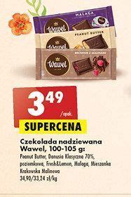 Promocja Czekolada Brownie Z Malinami Wawel Biedronka