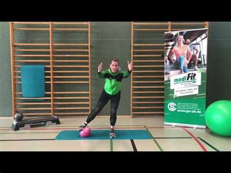 Redondo Ball Übungen mit Katrin Gymnastikball übungen Übungen