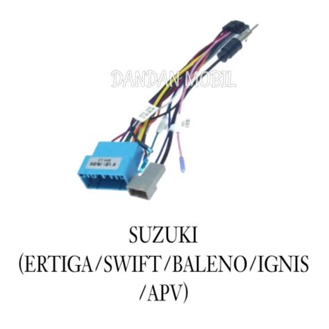 Jual Kabel Soket PNP Head Unit Android SUZUKI ERTIGA SWIFT BALENO APV