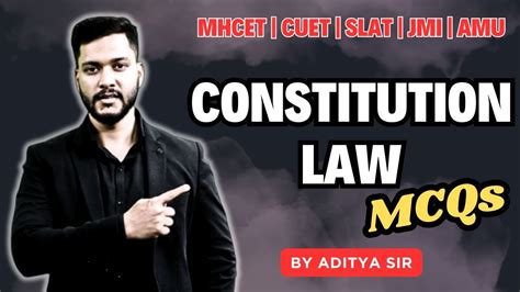 Imp Questions From The Constitution Of India 10 Mhcet Llb 2024