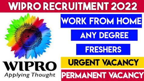 Wipro Recruitment For Freshers In Chennai Jobatorium