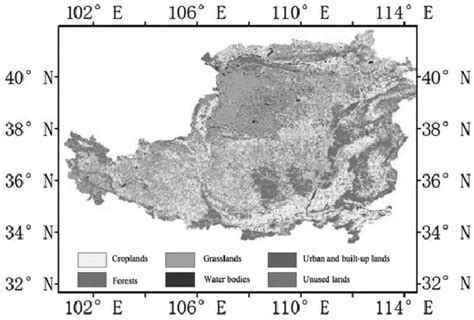 The location of the LP and the main types of vegetation cover. | Download Scientific Diagram