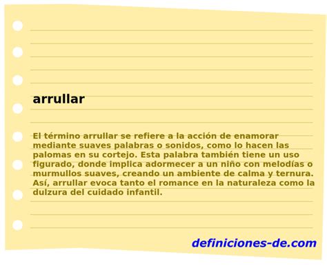 O Que Significa Arrulhar - Significado de «arrullar»