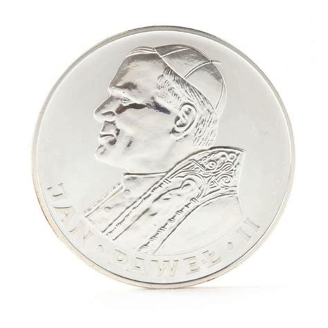 Poland Silver Zlotych Pope John Paul Ii Commemorative Coin