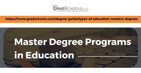 Master Degree Programs In Education - Find Colleges At GradSchools by ...