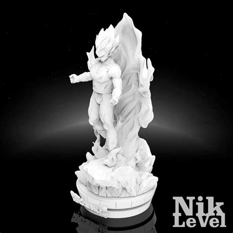 Vegeta Ultra Ego Dragon Ball 3d Printable 3d Model 3d Printable Cgtrader