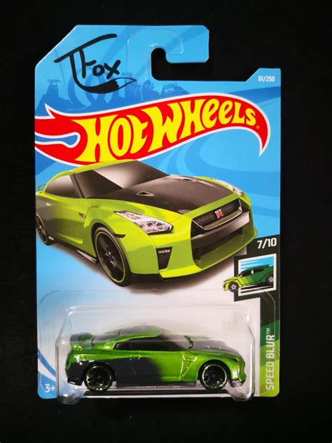 Hot Wheels 17 Nissan GT R R35 Guaczilla TFox Tanner Fox Skyline Hobbies Toys Toys Games