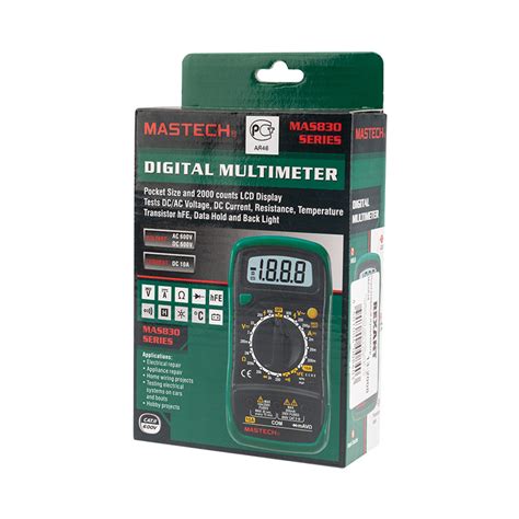 Портативный мультиметр MASTECH MAS838 13-2008 — купить по низкой цене в ...