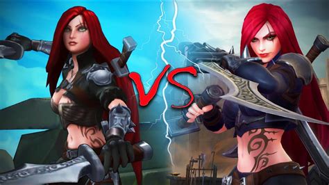 Katarina League Of Legends Vs Wild Rift Champion Models Graphics