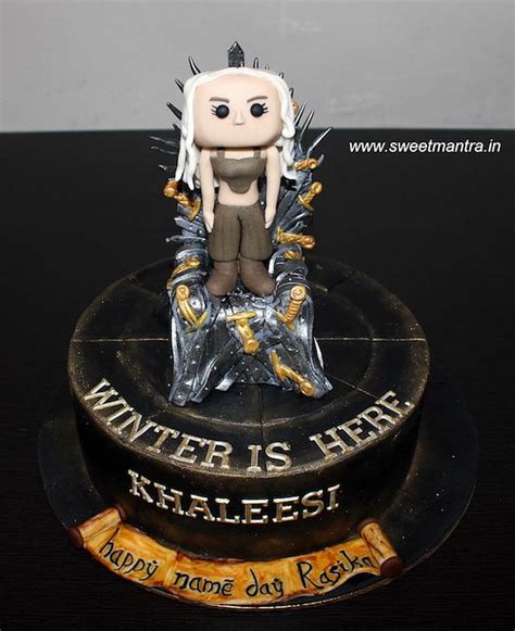 Khaleesi Cake Decorated Cake By Sweet Mantra Homemade Cakesdecor