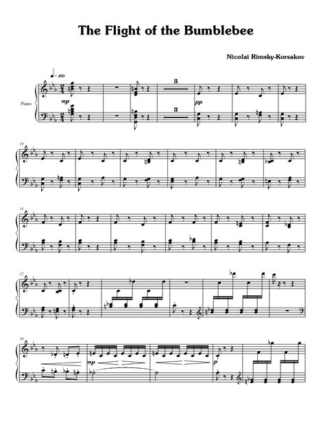 Flight Of The Bumblebee Public Domain Recording 5