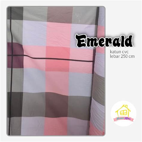 jual kain cvc emerald shopee indonesia