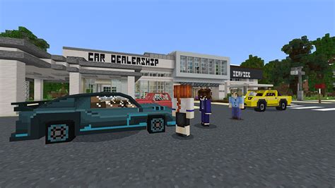 Luxury Car Dealership By Octovon Minecraft Marketplace Map