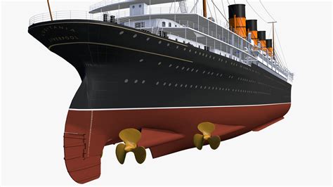 3D The Lusitania model - TurboSquid 1730662