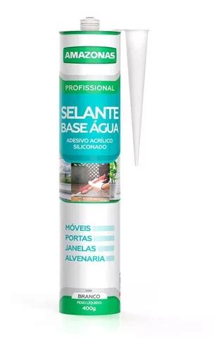 Selante Base D Água Branco 450g Amazonas Parcelamento sem juros