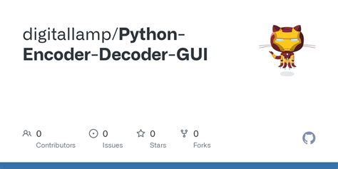 Github Digitallamppython Encoder Decoder Gui