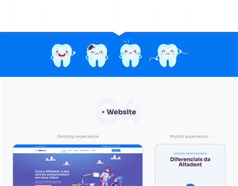 Website - Alfadent on Behance