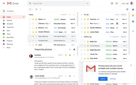 Ecco come Gmail migliorerà la gestione della Posta in arrivo multipla