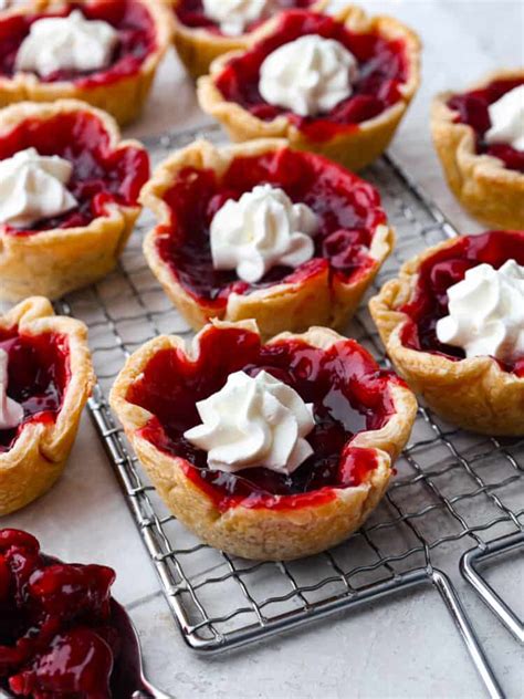 Mini Cherry Pies The Recipe Critic