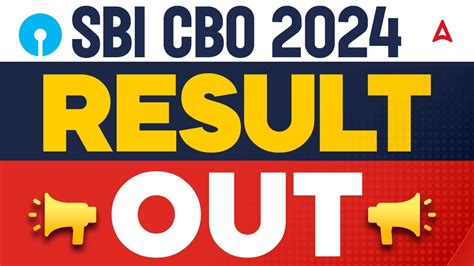 SBI CBO RESULT 2024 OUT HOW TO CHECK SBI CBO 2024 RESULT YouTube