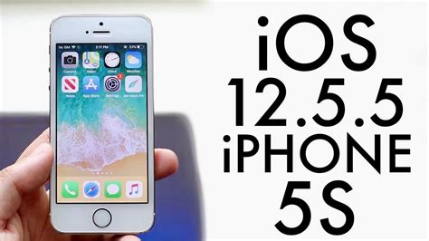 Ios 12 5 5 On Iphone 5s Review Youtube