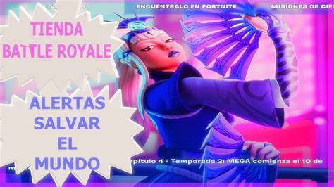 TIENDA BATTLE ROYAL ALERTAS SALVAR EL MUNDO Misiones De Fuga