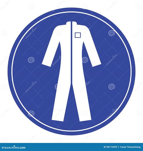 Wear Protective Clothing Stock Vector Illustration Of Clothing 98172499