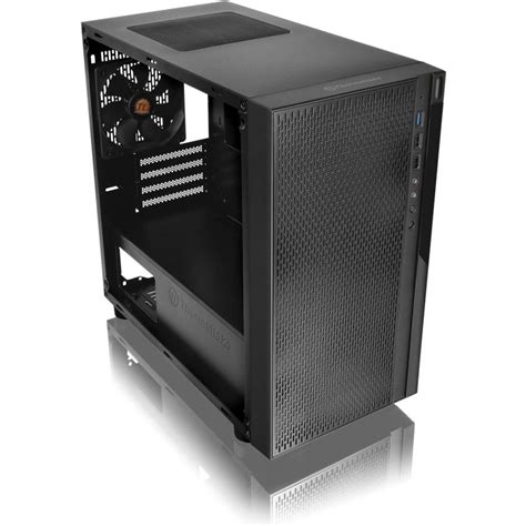 Thermaltake Versa H Cristal Templado Usb Negro Pccomponentes