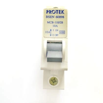 MCB's: Protek MCB-110/2B Old Style B10 10A 10 Amp MCB Circuit Breaker ...