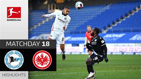 Arminia Bielefeld Eintracht Frankfurt 1 5 Highlights Matchday 18 Bundesliga 202021