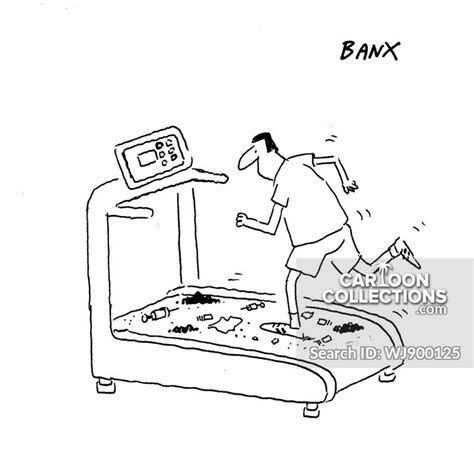 Treadmill Cartoons and Comics - funny pictures from CartoonStock