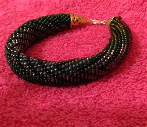 Браслет из бисера#жгут #жгутыизбисера #жгутыизбисера