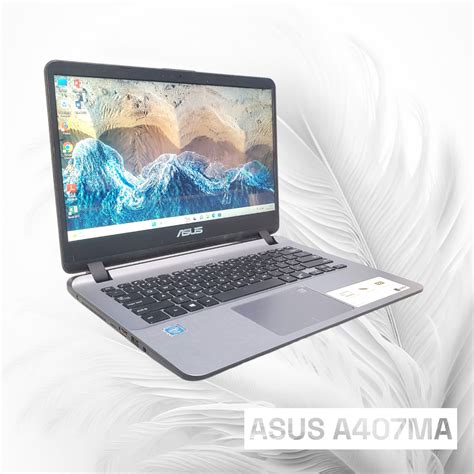 Jual Laptop Second ASUS A407MA RAM 8 GB SSD 256 GB Windows 11