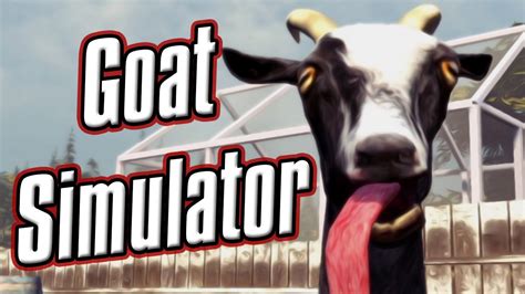 Goat Simulator Funny Moments Glitches Explosions Goat Tower YouTube