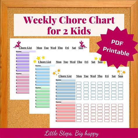 Editable Chore Chart