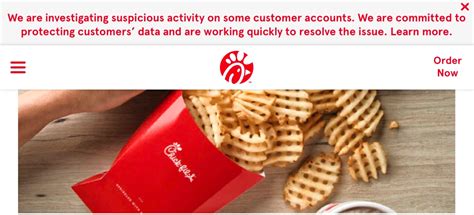 Chick Fil A Confirms Cybersecurity Breach With Customer Data Theft